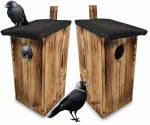 Zestaw 2 Budki lęgowe dla dużych ptaków Kawki Dzięcioły (BLK1 OPAL x2)
