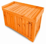 Kufer Drewniany Olchowy Komoda Meble Ogrodowe Szafka Na Buty Schowek Na Zabawki Skrzynia Ławka Pufa MEBEL1 B
