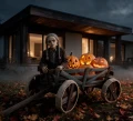 Drewniany wózek dekoracyjny na Haloween i jesień dekoracja całoroczna Ekspozycja na Dynie HWD3 Ogrod-na-jesien-halloween_WDCTgSDcXe.png