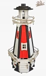 Ozdobna Latarnia Morska z drewna 2 Lampy LED 105cm ( LM5 CB)